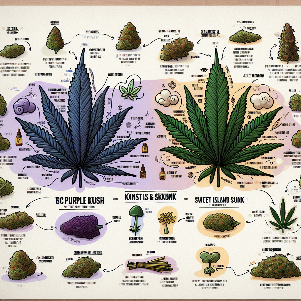 A Clash of Cannabinoids: Unraveling the Potency of BC Purple Kush and Sweet Island Skunk