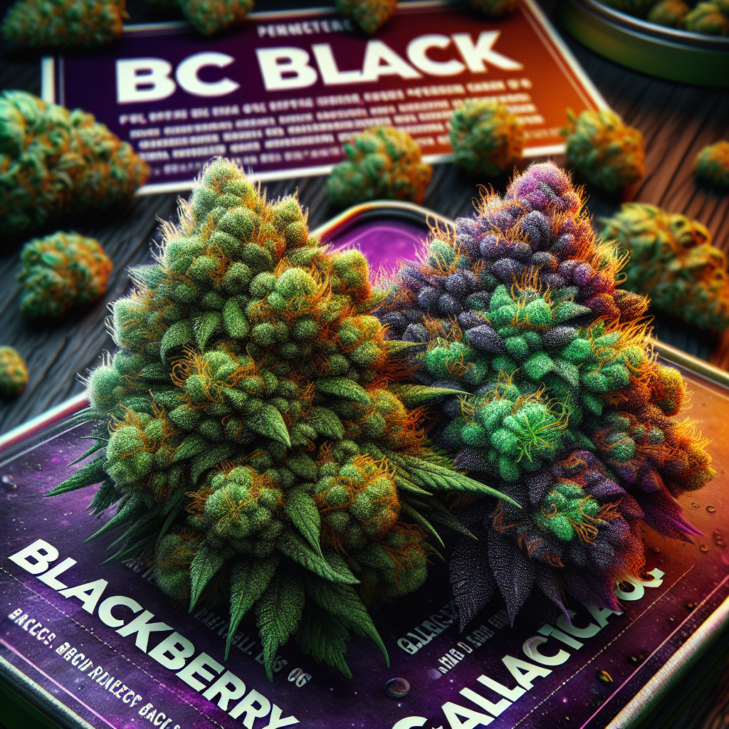 Unveiling the Essence of BC Black: A Deep Dive into BlackberryBC and Galactica OG Cannabis Brands