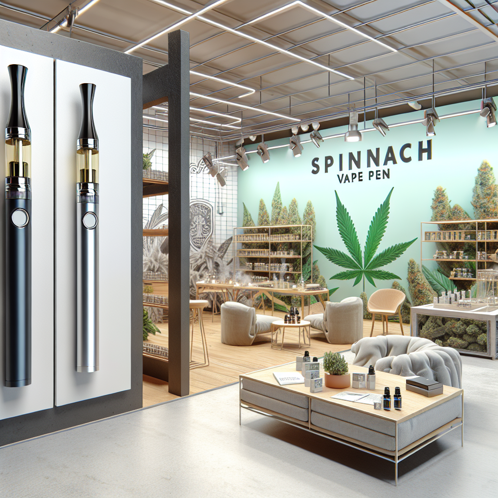 Experience the Spinach Vape Pen at Ashario Cannabis