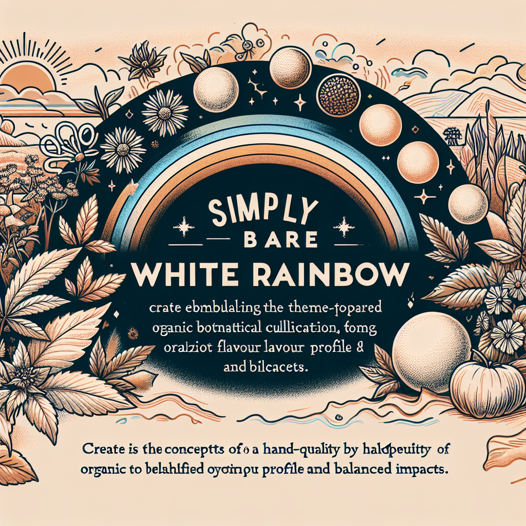 Simply Bare White Rainbow – A Top-Tier Hybrid Strain Now Available at Ashario Cannabis