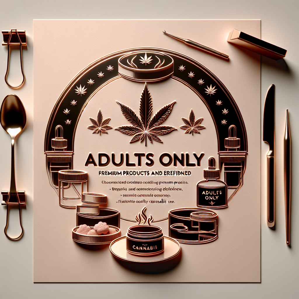 Adults Only Cannabis: Premium Products for a Refined Experience